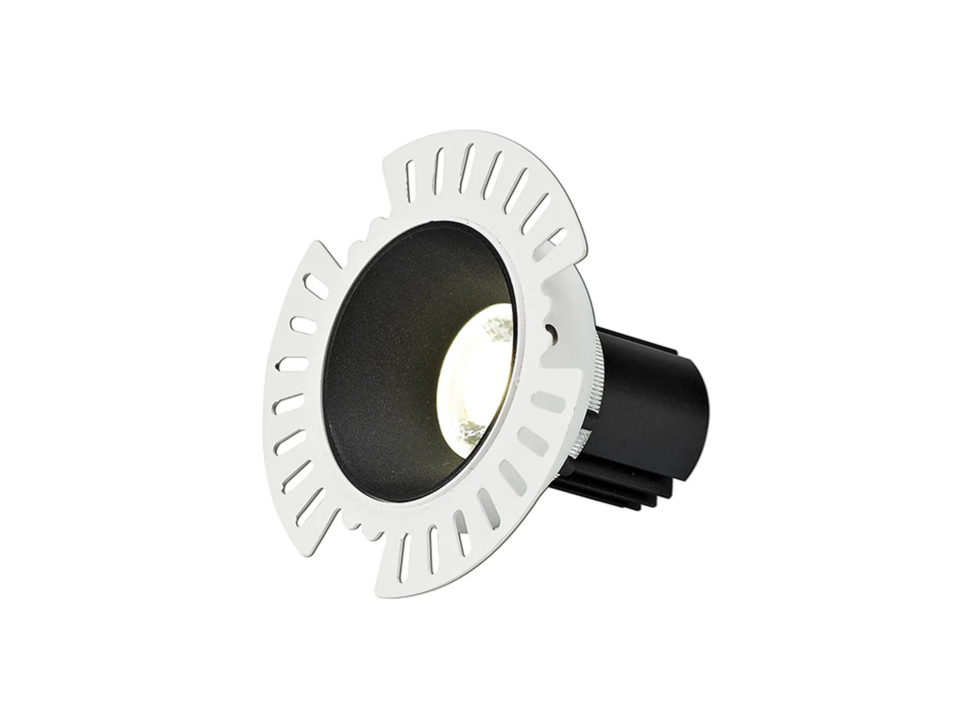 DM201775  Basy 9 Tridonic Powered 9W 2700K 770lm 24° CRI>90 LED Engine, 250mA Black Fixed Recessed Spotlight, IP20